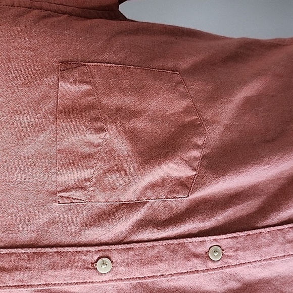 Urban Pipeline light red short sleeve button-down shirt - Picture 5 of 10